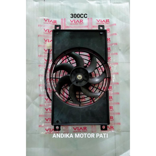 MOTOR DINAMO KIPAS RADIATOR VIAR RODA3 KARYA 300CC