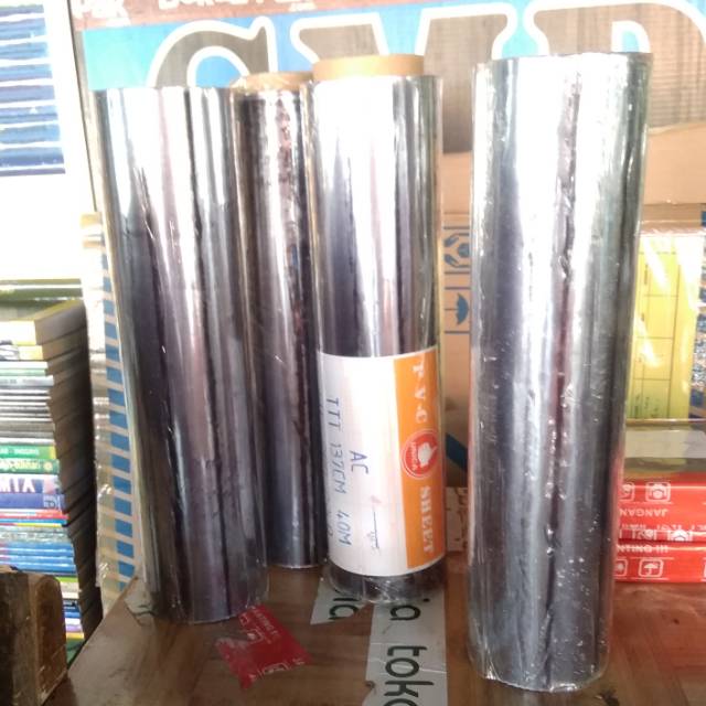 

H7Y Sampul Buku Plastik Mika Bening 1 Rol/50m Ukuran 25cm,27cm,34cm