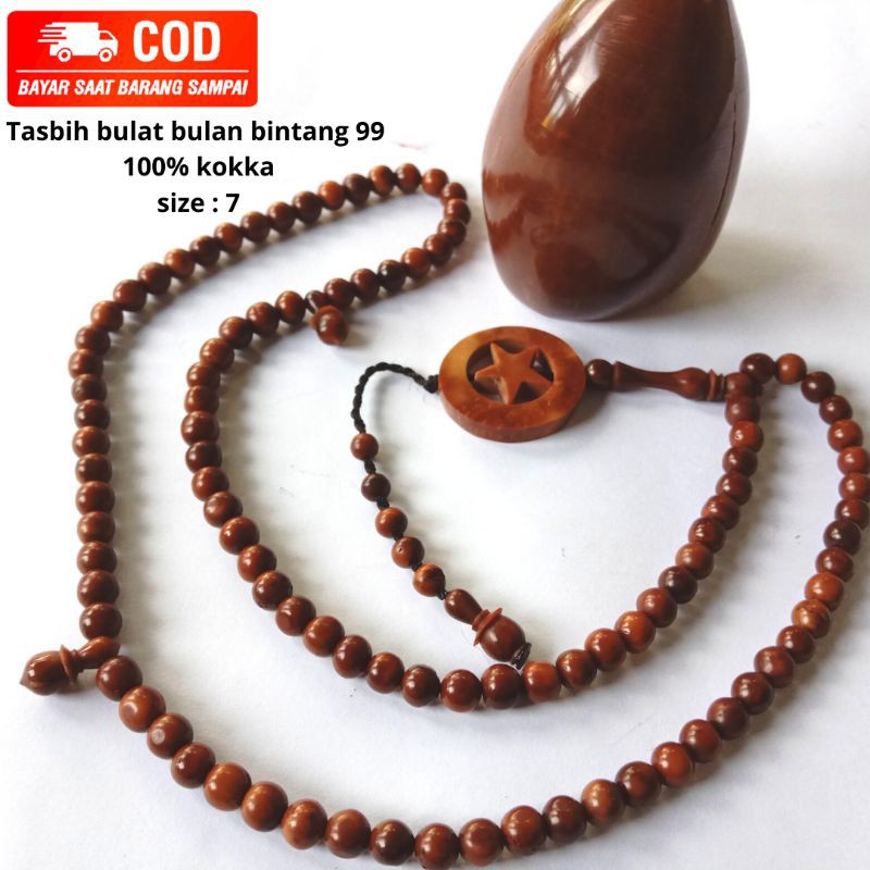 TASBIH BULAT BULAN BINTANG 99 UK: 7