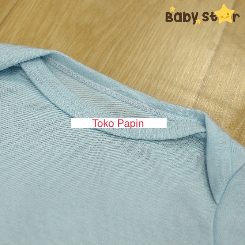 Baju Jumper Bayi Romper Baju Kodok Anak Bayi merek Baby star Bahan Adem Tidak panas lembut