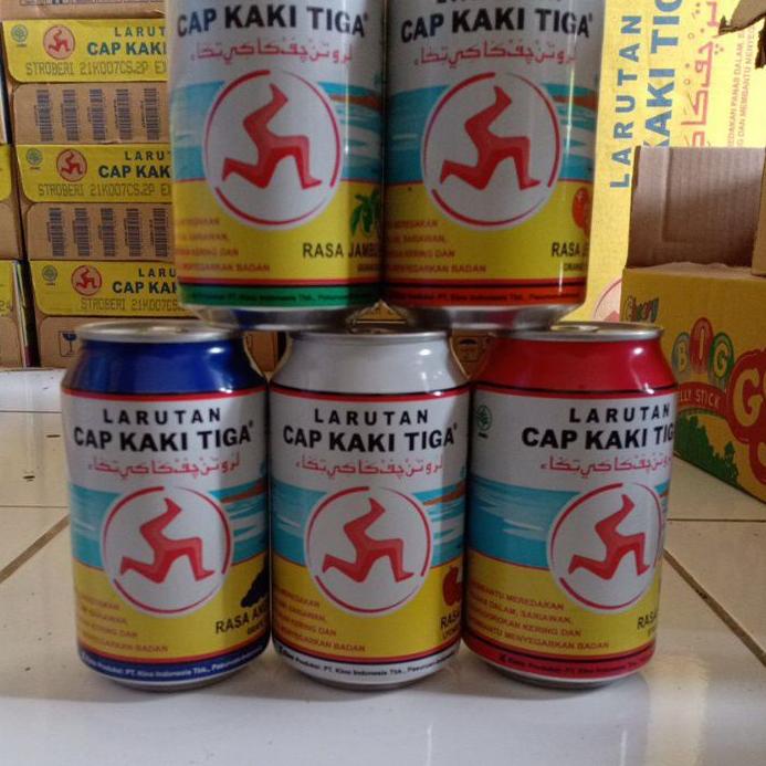 

7.7 MALL larutan cap kaki tiga ( ready,leci,jeruk,strowbery,jambu,melon,anggur)