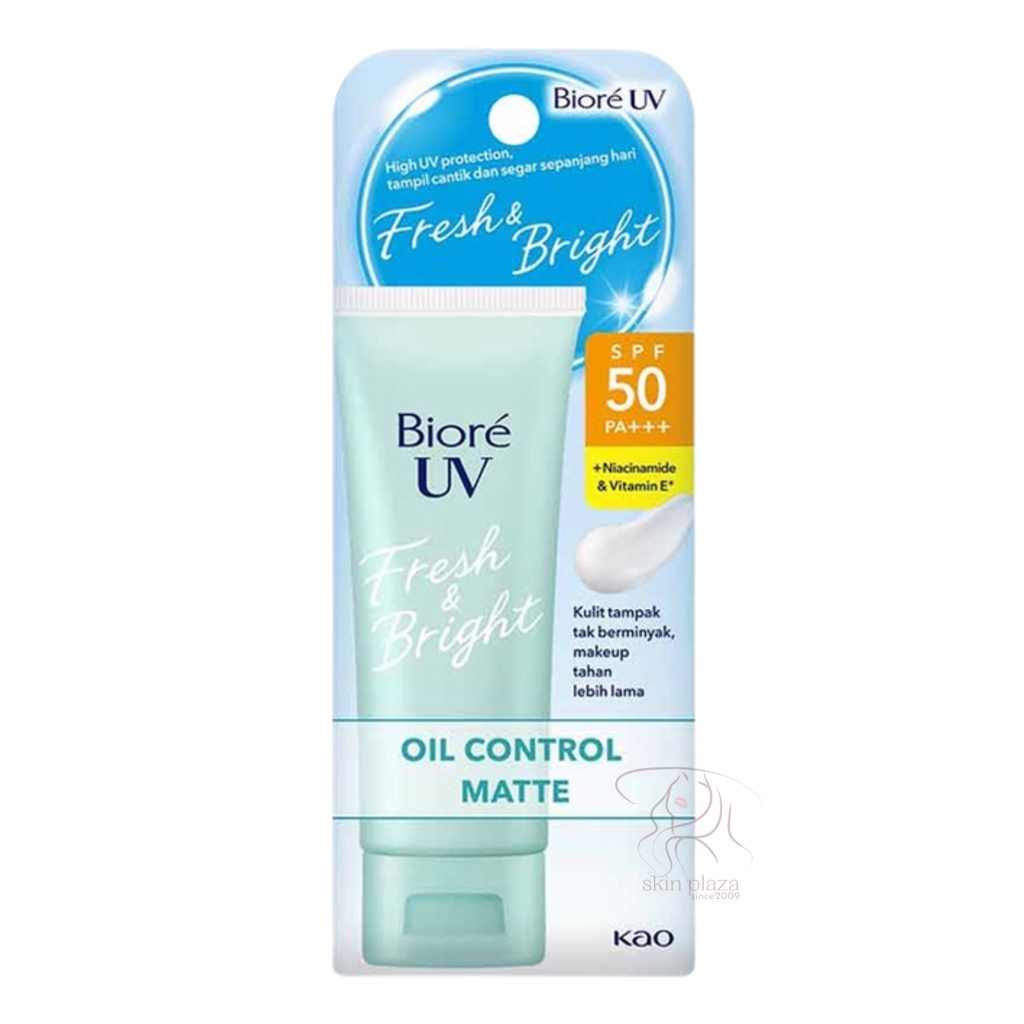 BIORE UV FRESH &amp; BRIGHT SPF 50 PA+++ SUNSCREEN 30 G