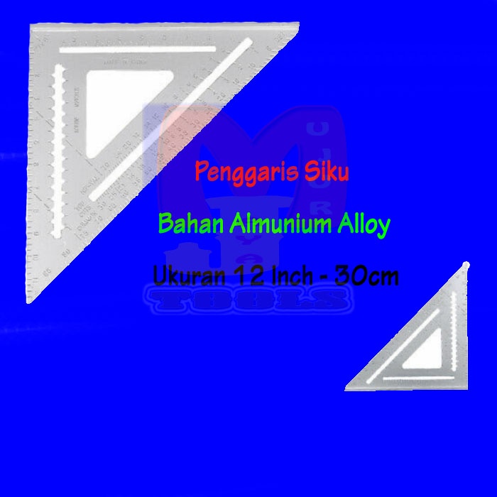 

Penggaris Segitiga Siku Tukang Murah - SpeedSquare 12 inch WoodWorking