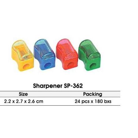 

Rame-Rame 1 PAK / 24 PCS SHARPENER/SERUTAN PENSIL JOYKO SP-362 |Promo!!!|launching|New!