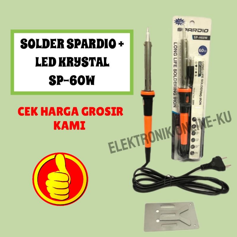 SOLDER SPARDIO + LED KRYSTAL SP-60W