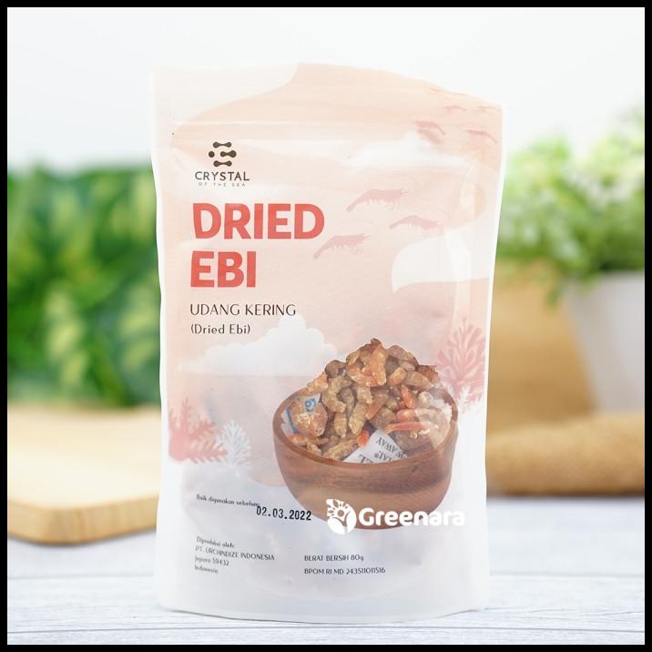 

Crystal Of The Sea Dried Ebi 80Gr / Tanpa Pemutih Dan Pengawet