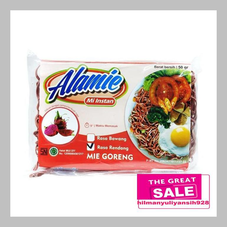 

Ch5Hil1 Alamie - Mie Buah Naga Goreng Rendang 50Gr - Mie Sehat Hilchq1