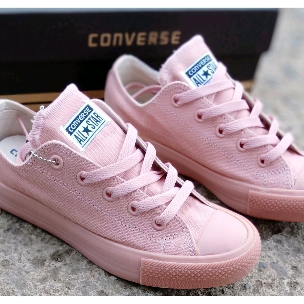 SEPATU WANITA CONVERS1995 ALL STAR PENDEK PINK IMPORT 36-40