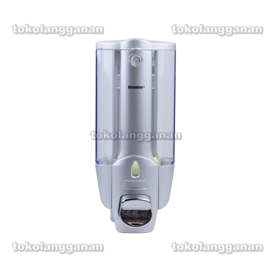Krisbow Dispenser Sabun Cair - Silver