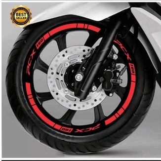 STIKEER CUTTING LIS VELG PCX 160 2020-2021 UNTUK DEPAN BLAKANG