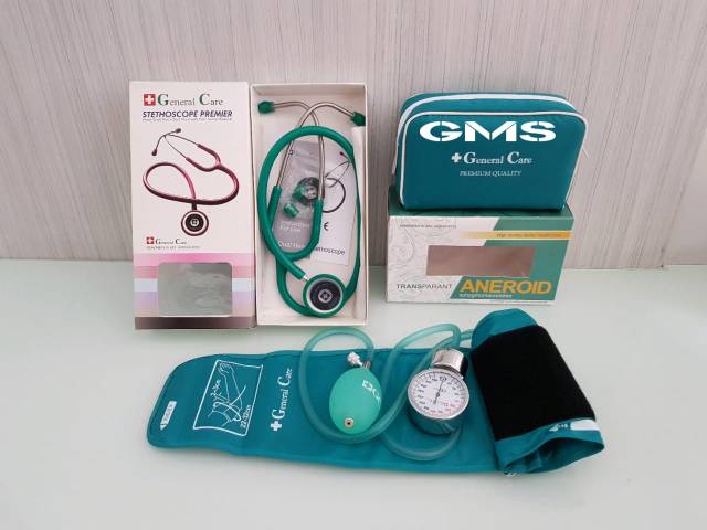 Paket Tensi Aneroid + Stethoscope Premier General Care