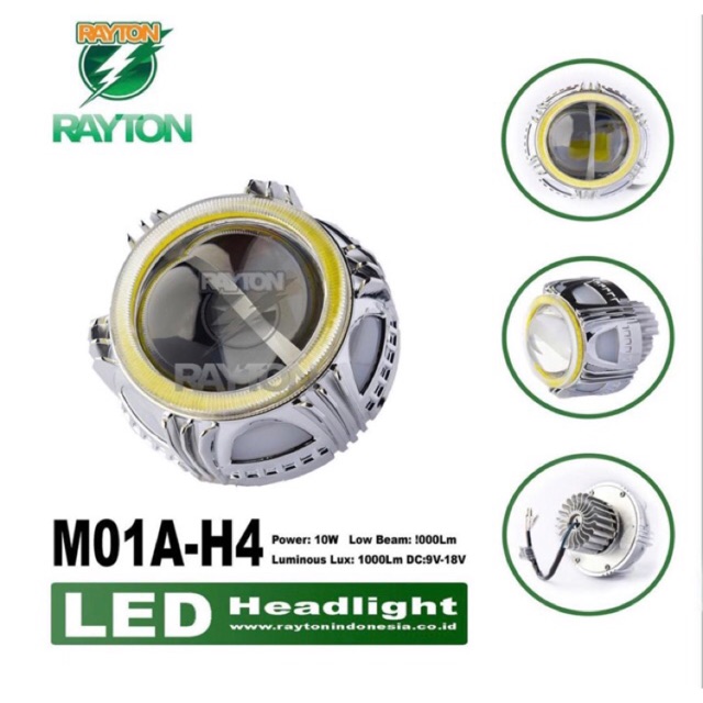 Projie Led RTD HI-LO AE White RTD M01A RGB Running Light Original