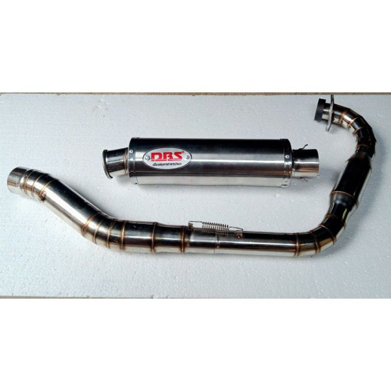Knalpot Racing DBS Tiger Megapro CB Gl Pro Scorpio z Tilam. leher Bom Full las cacing