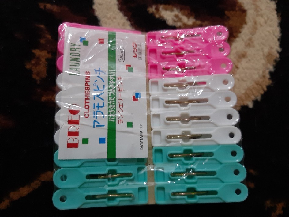 Jepit Jemuran Vinoda / Breo Isi 20 Pcs