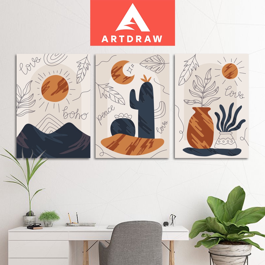 Jual hiasan dinding estetika/. hiasan dinding besar 20x30 cm Indonesia