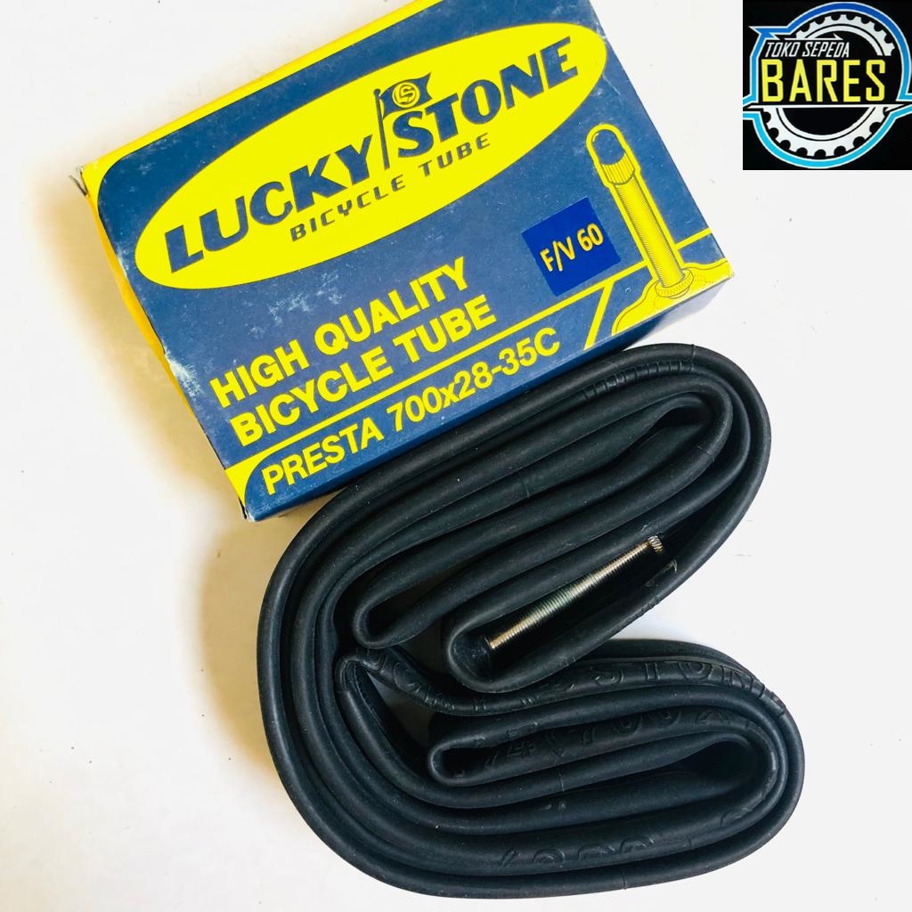 Ban Dalam Sepeda Lucky Stone 700 x 18c - 23c / 28c - 35c French Valve