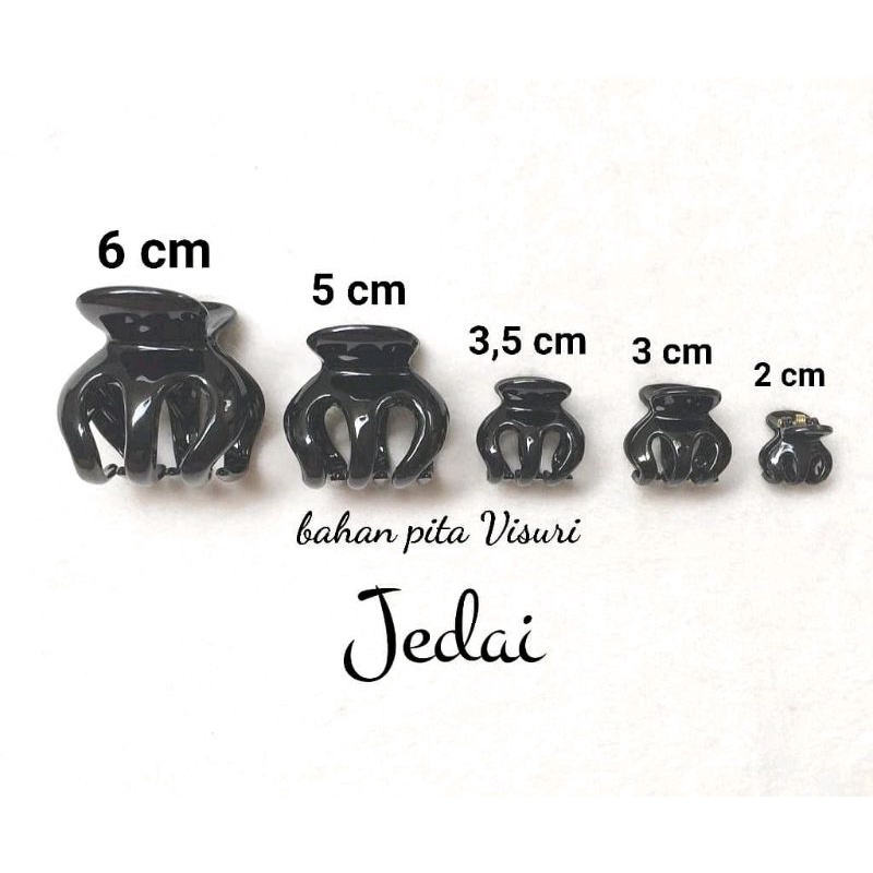 Jepit Jedai Mini 2 cm | Jepit Poni 2 cm