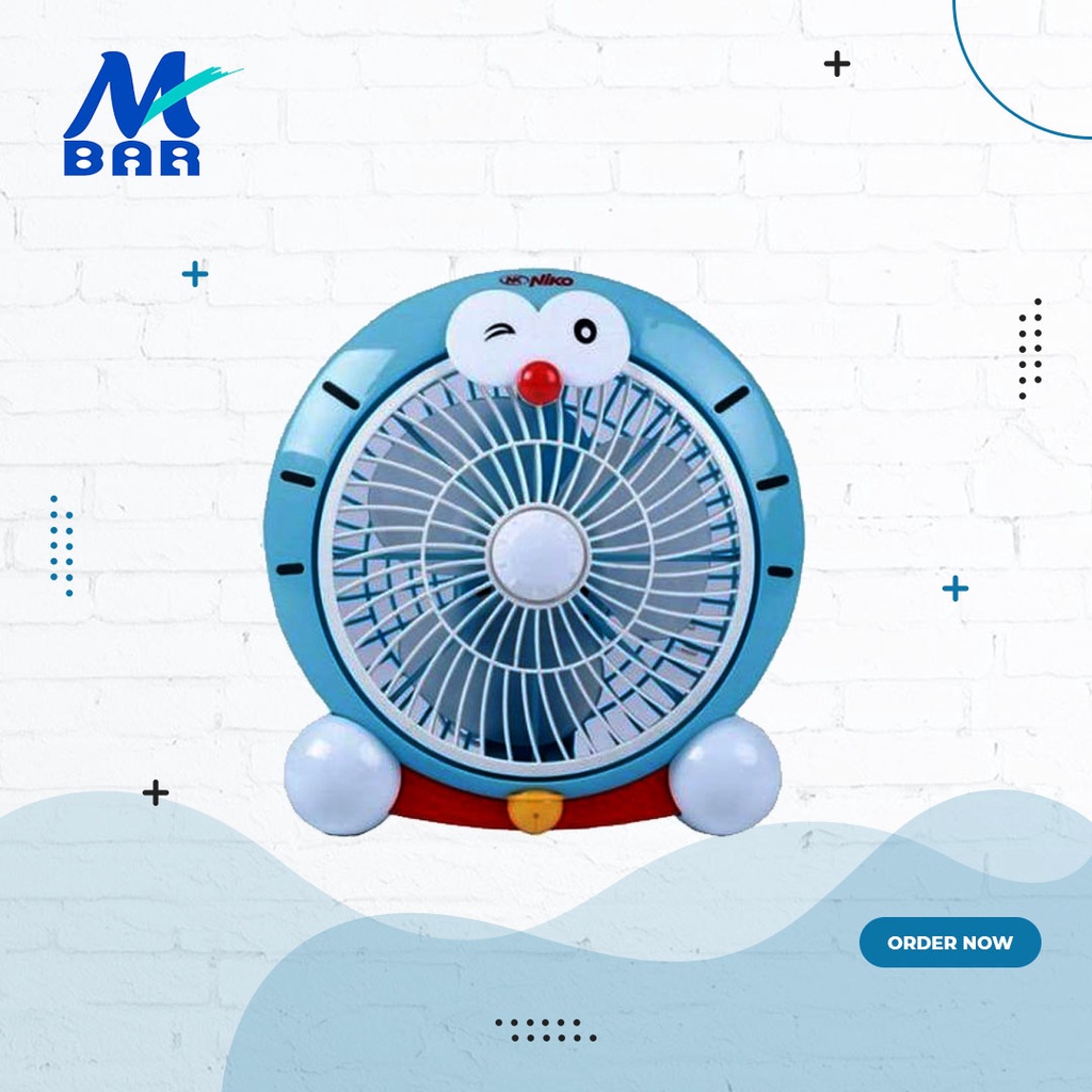 Kipas Angin Meja Niko Karakter DORAEMON