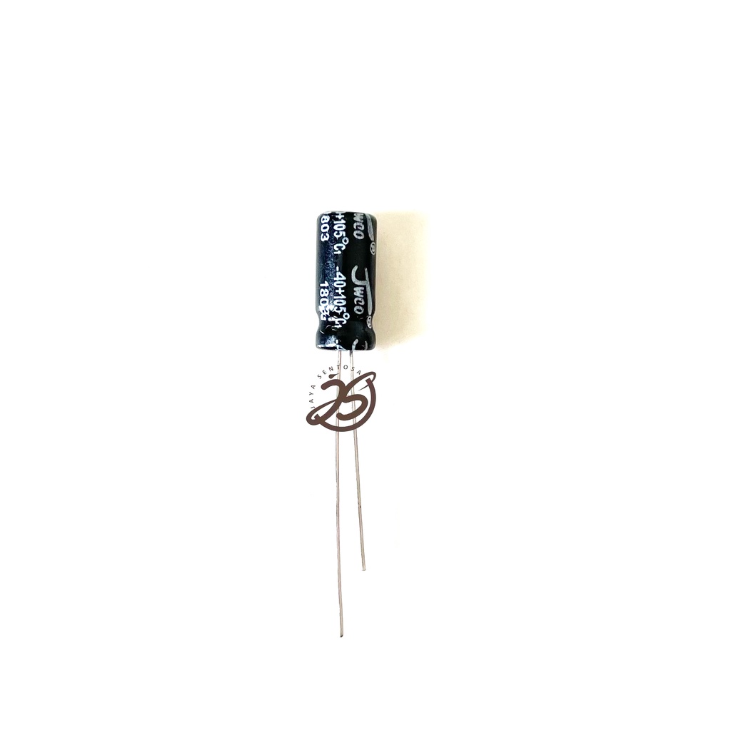 ELCO 4.7UF 50V (1 BUAH) KAPASITOR CAPACITOR ELCO KAPASITOR ELKO KAPASITOR 4,7UF 50 V