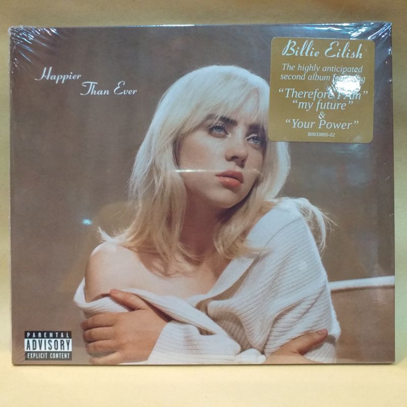 Cd Billie Eilish Happier Than Ever