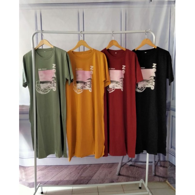 dress kaos kombed jumbo xxl ld 120-125cm