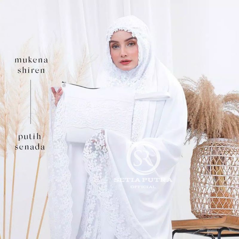 MUKENA DEWASA RAYON JUMBO Shireen Renda mewah