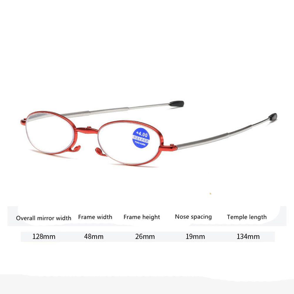 Mxbeauty Kacamata Baca Lipat Pria Wanita Mengemudi Vision Care Komputer Eyeglasses Reading Magnifying Presbyopic Telescopic Eyewear