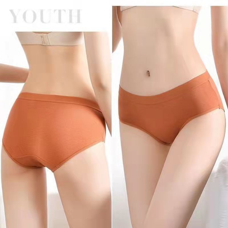 Celana Dalam Wanita Underwear Cewek Polos - Celana Dalam Sexy Gaya Korea Bahan Katun