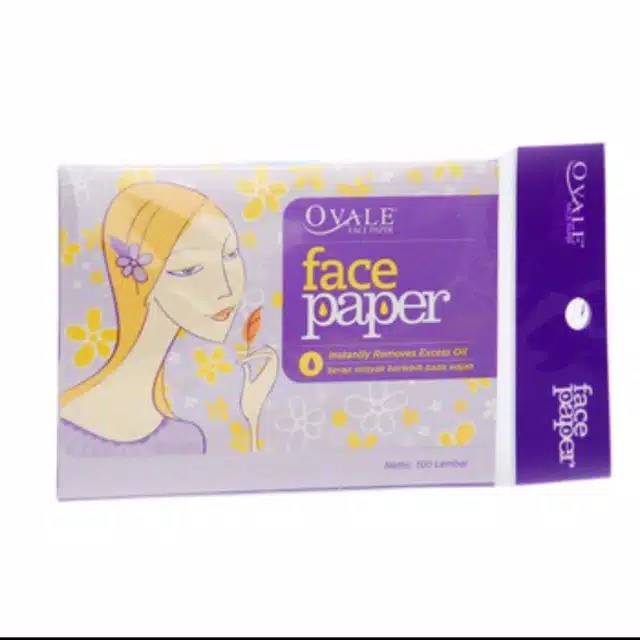 Ovale Face Paper Kertas Minyak Kertas Minyak Oval Kertas Minyak Wajah Ovale Shopee Indonesia