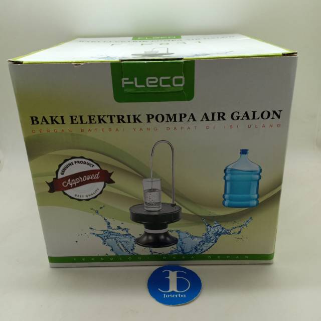 Pompa Galon Elektrik Fleco F-P831 - Pompa Galon Unik - Baki Elektrik