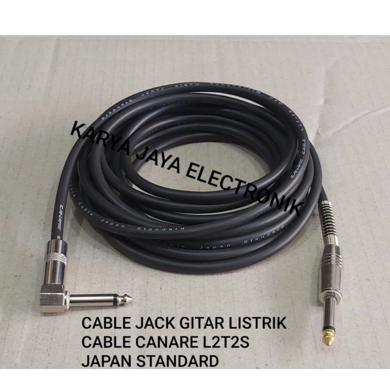 Kabel jack gitar | jack gitar bass | kabel jek gitar Akai L TO I 30 Meter