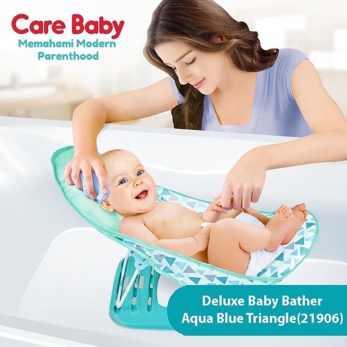 Care Baby Deluxe Baby Bather 3 Recline / Baby Bather / Tempat Mandi Bayi (Tersedia varian warna dan Motif)