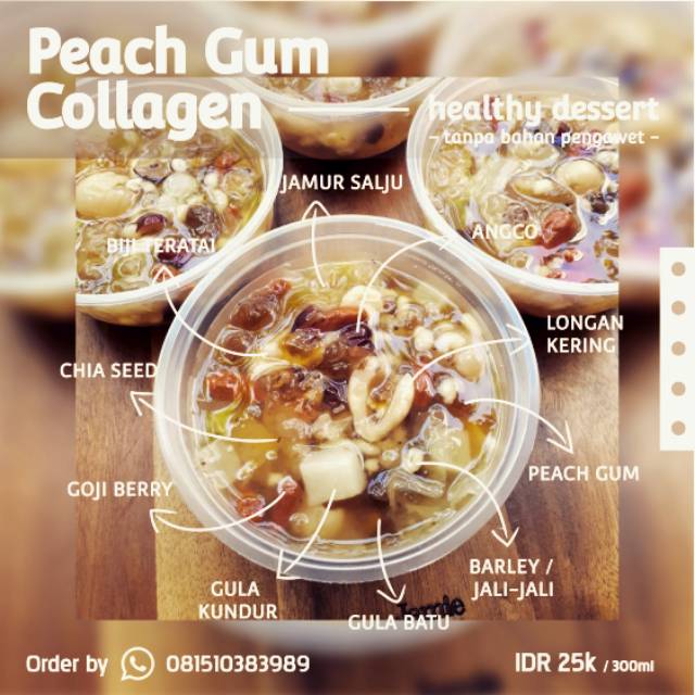

Peach Gum Dessert