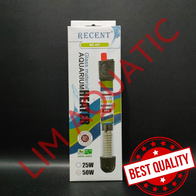 HEATER RECENT / PENGHANGAT AIR RECENT / HEATER AQUARIUM AQUASCAPE - 50 WATT