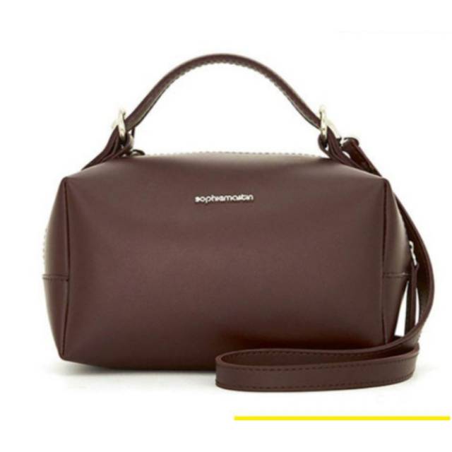Tas silk maroon sophie