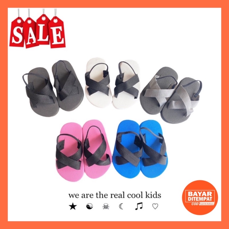 Sepatu Sandal Jepit Anak Laki Laki Perempuan Bayi Baby Antislip Sepatu Sendal Anak Cowok Cewek Murah