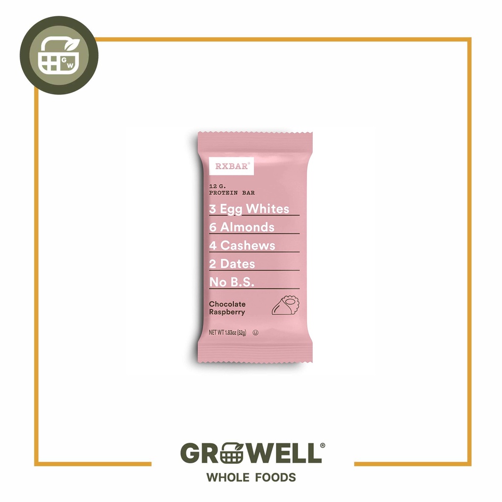 Rxbar Chocolate Raspberry Protein Bar 52Gr
