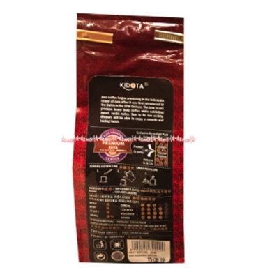 Kidota Premium Java Fine Ground 200gr Kopi Jawa Bubuk Kopi Bubuk Halus Kiddota 200 gram Java Coffee