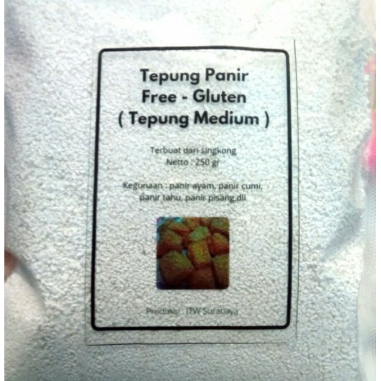 

Tepung panir free gluten