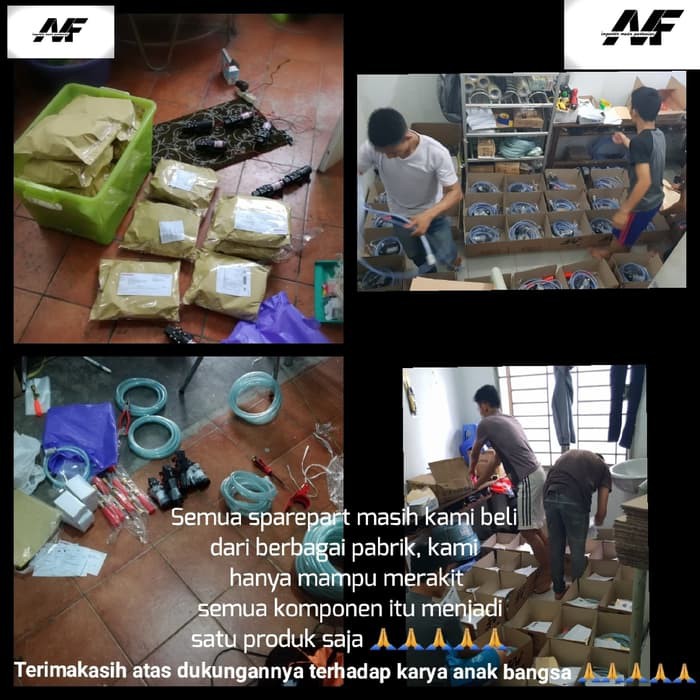 Unik Mesin Power Sprayer Portable Alat Cuci Motor Mobil Ac Steam p Berkualitas