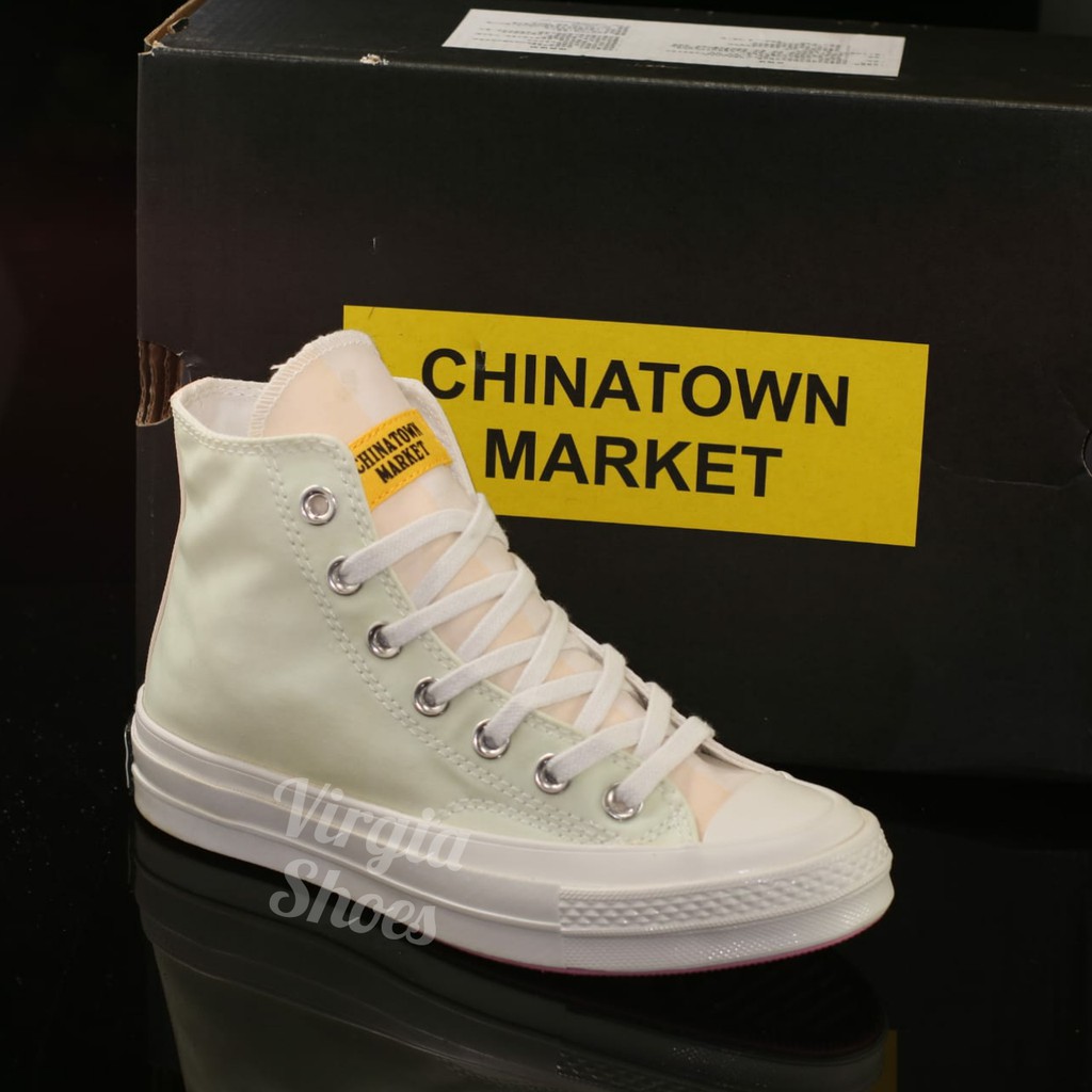 Jual Sepatu Converse Impor Cewe Cowo Chuck Taylor All Star S Hi Chinatown Market Uv Shopee