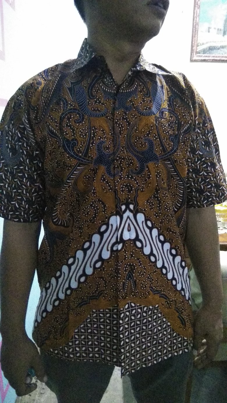 Tirto Utomo Pendek Kemeja Batik Pria Full Furing Bahan Katun Halus Primisima