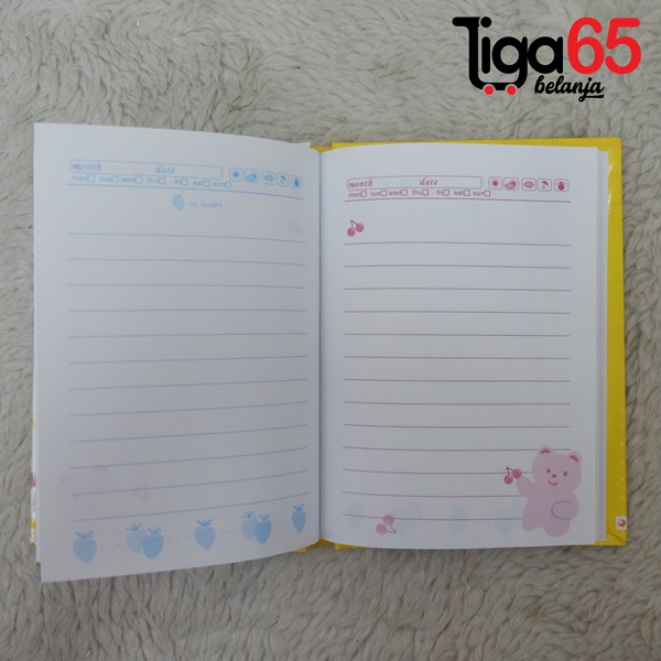 365 DIARY #41007 Type 64K Jurnal Harian / Buku Catatan Harian BookPaper Planner