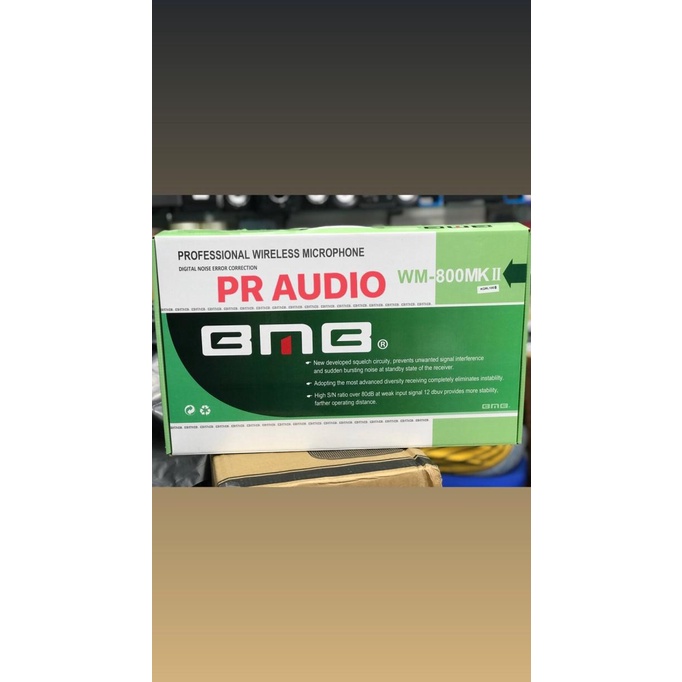 Mic Wireless BMB WM-800MK / WM 800 MK , ORIGINAL BMB GARANSI RESMI  Star Seller