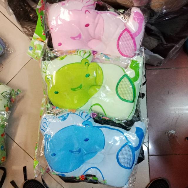 Kiddy bantal peang owl / cow / elephant