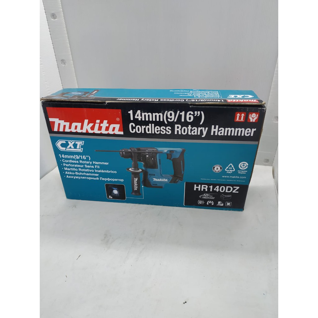 Makita HR140 DZ / HR 140 DZ Bor Bobok Baterai Cordless Rotary Hammer