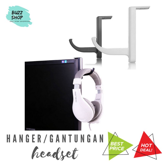 Gantungan Earphone Headset Gaming Hanger Headset Game Holder