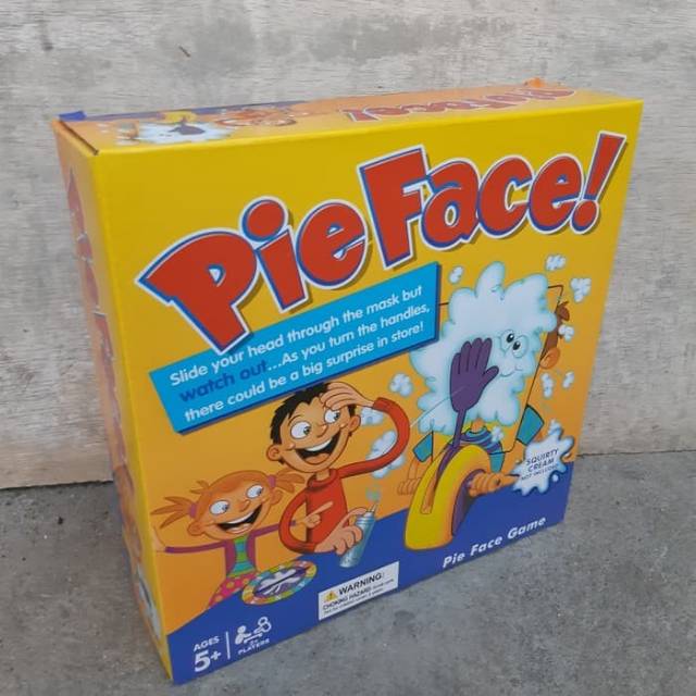 Pie Face Game - Mainan Lempar Cream - Running Man Game Anak Edukatif