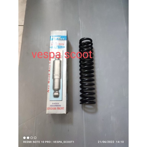 per shock belakang vespa px super pts excel