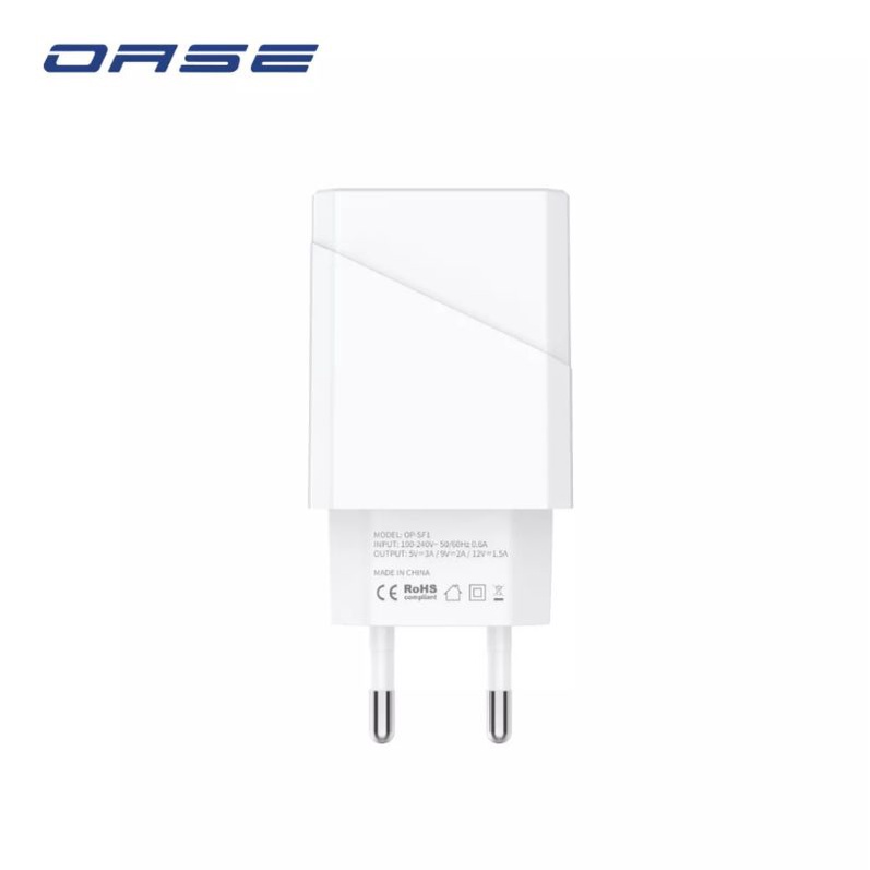 OASE POWER ADAPTER QUICK CHARGE 18W 3A OP-SF1 GARANSI 6 BULAN